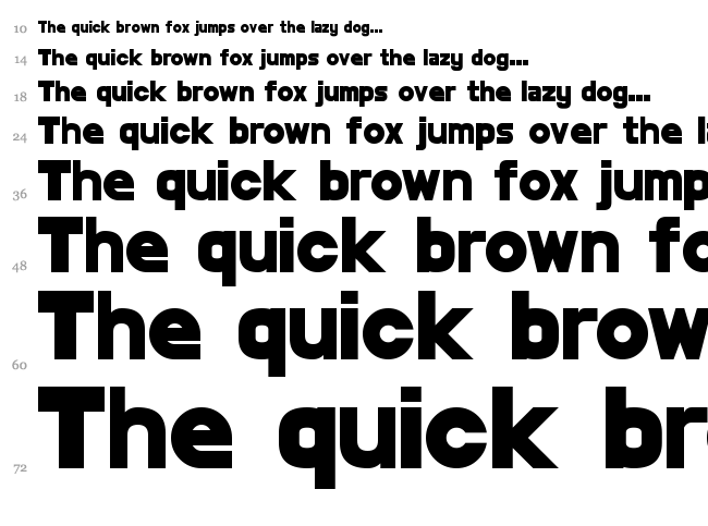 Mondo Cane font waterfall